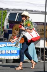CAT DEELEY Shopping at Farmer