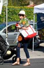 CAT DEELEY Shopping at Farmer