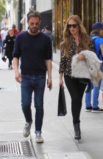 CAT DEELEY Shopping on Rodeo Drive in Beverly Hills 02/14/2018