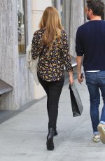 CAT DEELEY Shopping on Rodeo Drive in Beverly Hills 02/14/2018