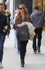 CAT DEELEY Shopping on Rodeo Drive in Beverly Hills 02/14/2018