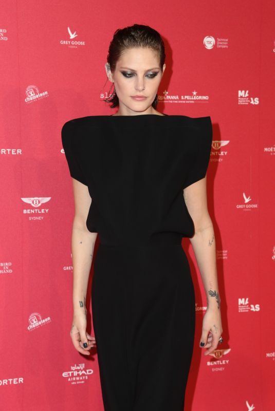 CATHERINE MCNEIL at Inaugural Museum of Applied Arts and Sciences Centre for Fashion Ball in Sydney 02/01/2018