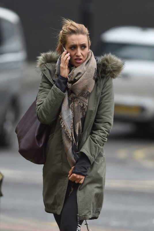 CATHERINE TYLDESLEY Out and About in Manchester 02/08/2018