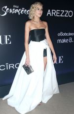 CELINA LOCKS and Ronaldo at Vogue Carnival Ball in Sao Paulo 02/01/2018