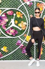 CHANEL IMAN at Revolve x Nike 1s Reimagined Pop-up Event in Los Angeles 02/16/2018