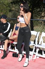 CHANTEL JEFFRIES at Chacha x Foxx Charity Celebrity Basketball in Thousand Oaks 02/17/2018