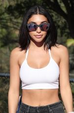 CHANTEL JEFFRIES at Chacha x Foxx Charity Celebrity Basketball in Thousand Oaks 02/17/2018