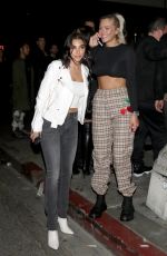 CHANTEL JEFFRIES at Poppy Nightclub in West Hollywood 02/01/2018