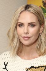 CHARLIZE THERON at Gringo Photocall in Los Angeles 02/24/2018