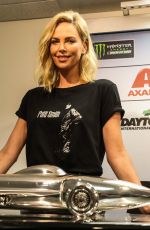 CHARLIZE THERON at Nascar Cup Series 60th Annual Faytona 500 02/18/2018