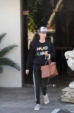 CHARLIZE THERON Leaves a Korean Spa in Koreatown 02/07/2018