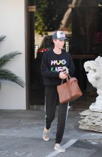 CHARLIZE THERON Leaves a Korean Spa in Koreatown 02/07/2018
