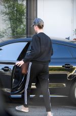 CHARLIZE THERON Leaves a Korean Spa in Koreatown 02/07/2018