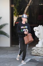 CHARLIZE THERON Leaves a Korean Spa in Koreatown 02/07/2018