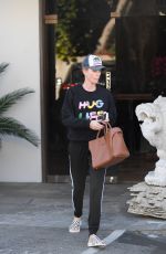 CHARLIZE THERON Leaves a Korean Spa in Koreatown 02/07/2018