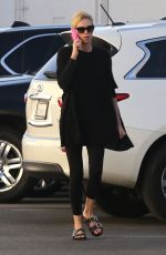 CHARLIZE THERON Out and About in Van Nuys 02/20/2018