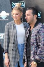 CHARLOTTE MCKINNEY and Danny Abeckaser on the Set of Extra in New York 02/01/2018