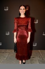 CHARLOTTE RILEY at Dunhill and GQ Pre-bafta Filmmakers Dinner Party in London 02/15/2018