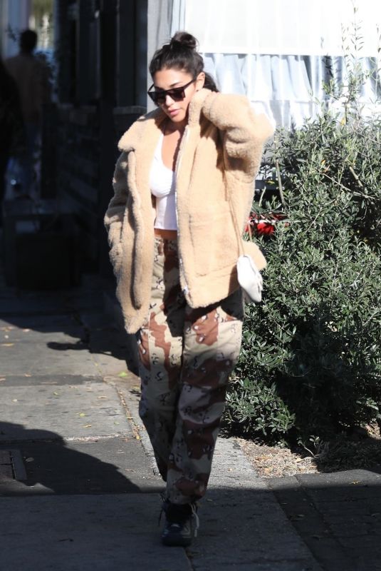 CHATEL JEFFIRE Out for Lunch at Taste in West Hollywood 02/12/2018
