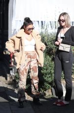 CHATEL JEFFIRE Out for Lunch at Taste in West Hollywood 02/12/2018