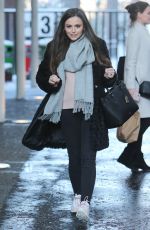 CHER LLOYD Arrives at ITV Studios in London 02/28/2018