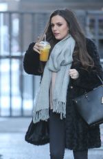 CHER LLOYD Arrives at ITV Studios in London 02/28/2018