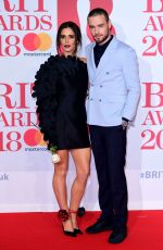 CHERYL COLE and Liam Payne at Brit Awards 2018 in London 02/21/2018