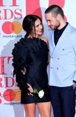 CHERYL COLE and Liam Payne at Brit Awards 2018 in London 02/21/2018