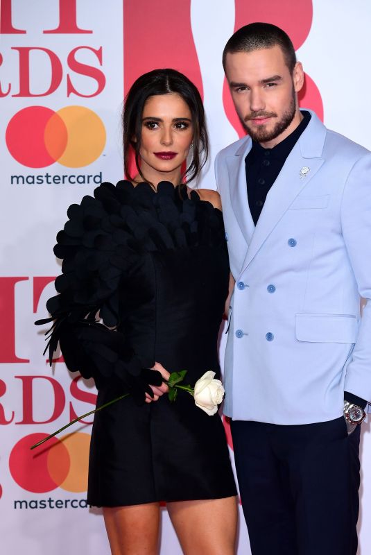 CHERYL COLE and Liam Payne at Brit Awards 2018 in London 02/21/2018