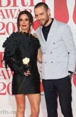 CHERYL COLE and Liam Payne at Brit Awards 2018 in London 02/21/2018