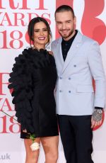 CHERYL COLE and Liam Payne at Brit Awards 2018 in London 02/21/2018