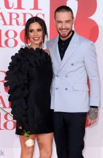CHERYL COLE and Liam Payne at Brit Awards 2018 in London 02/21/2018