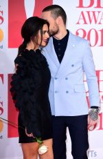 CHERYL COLE and Liam Payne at Brit Awards 2018 in London 02/21/2018