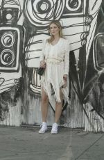 CHIARA FERRAGNI Out and About in Los Angeles 02/04/2018