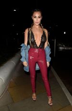 CHLOE and LAURYN GOODMAN at Menagerie Bar and Restaurant in Manchester 02/17/2018