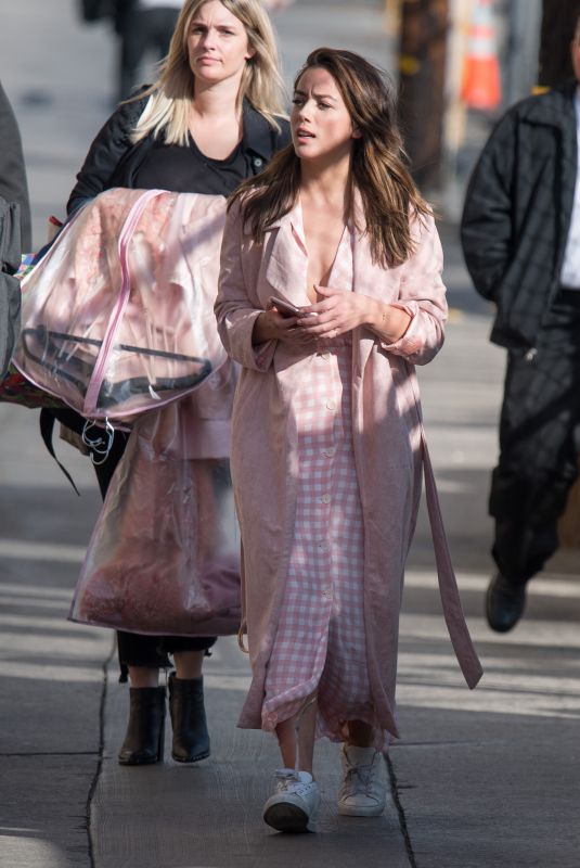 CHLOE BENNET at Jimmy Kimmel Live in Los Angeles 02/14/2018