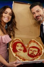 CHLOE BENNET on the Set of Jimmy Kimmel Live in Los Angeles 02/14/2018