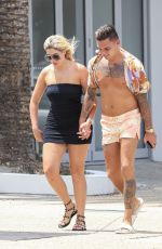 CHLOE FERRY and Sam Gowland out Shopping on Gold Coast in Australia 02/21/2018