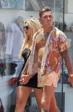 CHLOE FERRY and Sam Gowland out Shopping on Gold Coast in Australia 02/21/2018