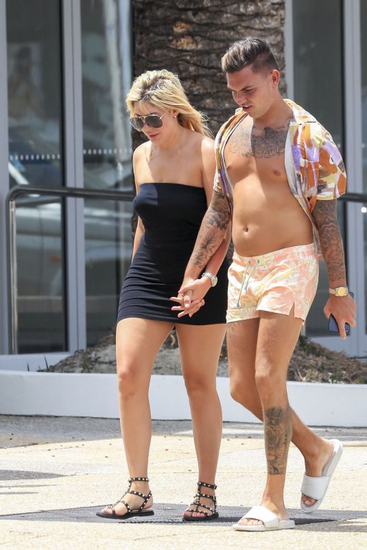 CHLOE FERRY and Sam Gowland out Shopping on Gold Coast in Australia 02/21/2018