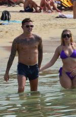 CHLOE FERRY in Bikini and Sam Gowland on the Beach in Thailand 01/22/2018