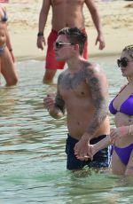 CHLOE FERRY in Bikini and Sam Gowland on the Beach in Thailand 01/22/2018