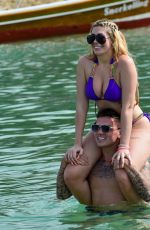 CHLOE FERRY in Bikini and Sam Gowland on the Beach in Thailand 01/22/2018
