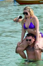 CHLOE FERRY in Bikini and Sam Gowland on the Beach in Thailand 01/22/2018