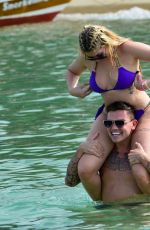 CHLOE FERRY in Bikini and Sam Gowland on the Beach in Thailand 01/22/2018