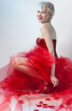 CHLOE JASMINE on the Set of a Photoshoot, February 2018