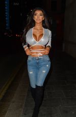 CHLOE KHAN Night Out in Liverpool 02/15/2018
