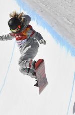 CHLOE KIM at Pyeongchang 2018 Winter Olympic Games at Phoenix Snow Park 02/13/2018