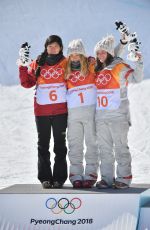 CHLOE KIM at Pyeongchang 2018 Winter Olympic Games at Phoenix Snow Park 02/13/2018