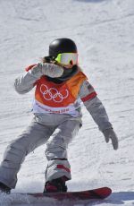 CHLOE KIM at Pyeongchang 2018 Winter Olympic Games at Phoenix Snow Park 02/13/2018